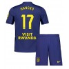 Dječji Nogometni Dres Atletico Madrid David Hancko #17 Gostujuci 2025-26 Kratak Rukav (+ Kratke hlače) Dječji Nogometni Dres Atletico Madrid David Hancko #17 Gostujuci 2025-26 Kratak Rukav (+ Kratke hlače)